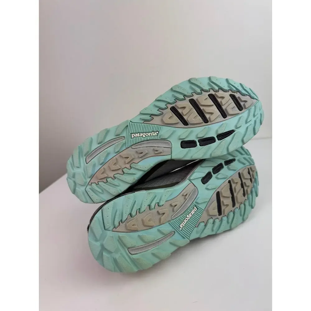 Patagonia Tsali 3.0 Womens Sneakers 7 Gray Polar Blue Trail Running Shoes T11498
